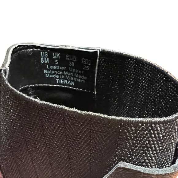 Franco Sarto Black Leather Ankle Boots Size 8 - Picture 4 of 8